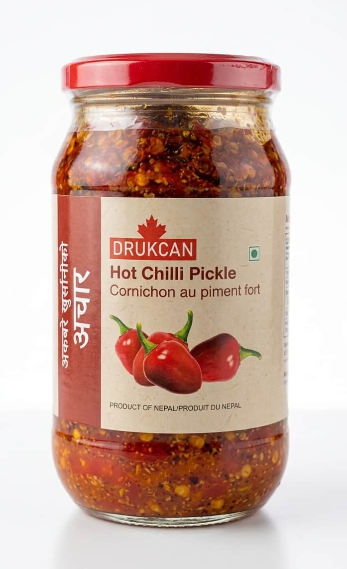 DRUKCAN Akabare Khursani Achar - 300g