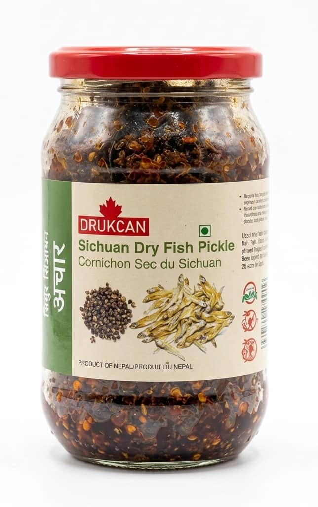 DRUKCAN Dried Fish (Sidra) Pickle - 200g