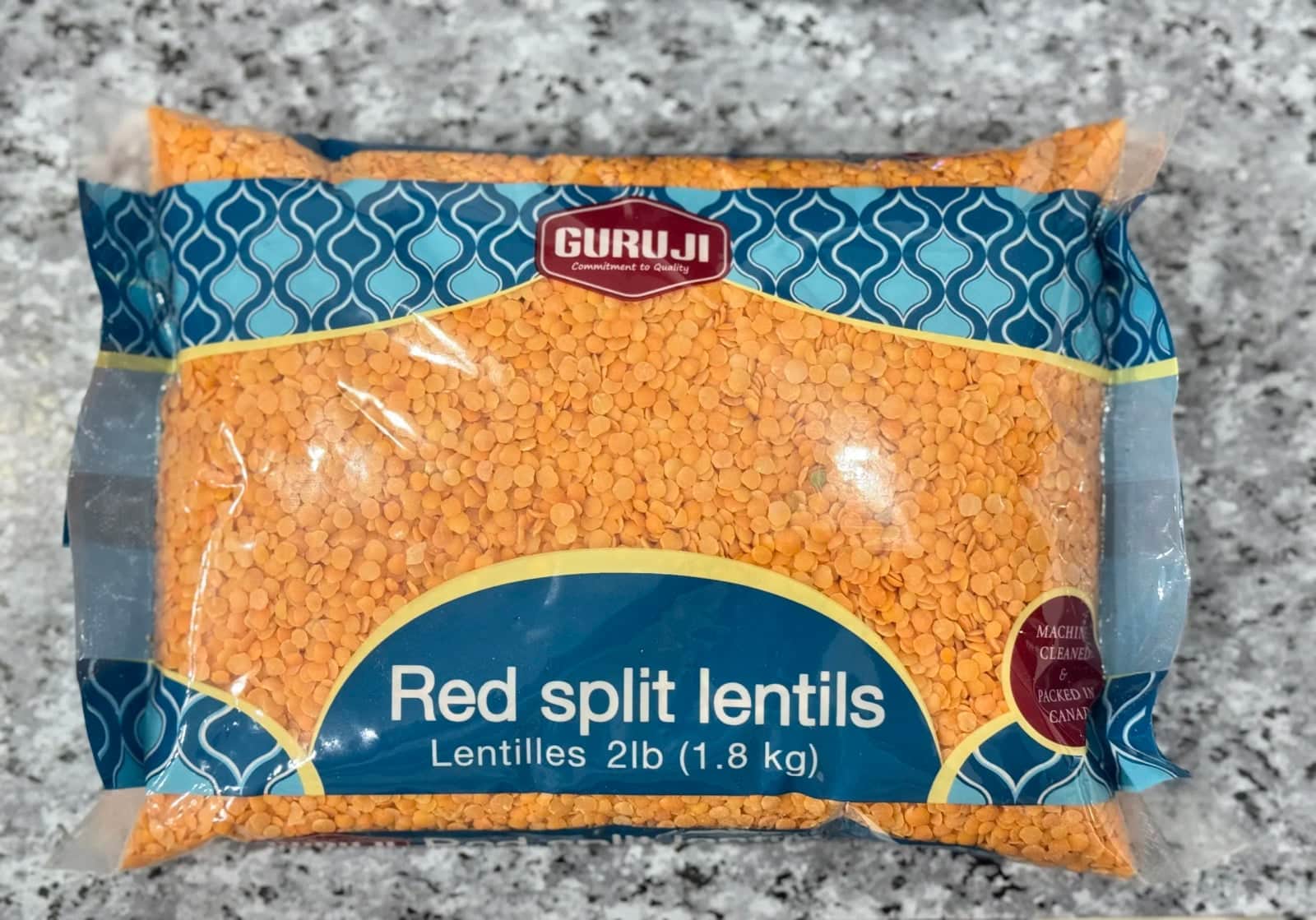 Red Split Lentils (Raato Daal)- 2 lbs
