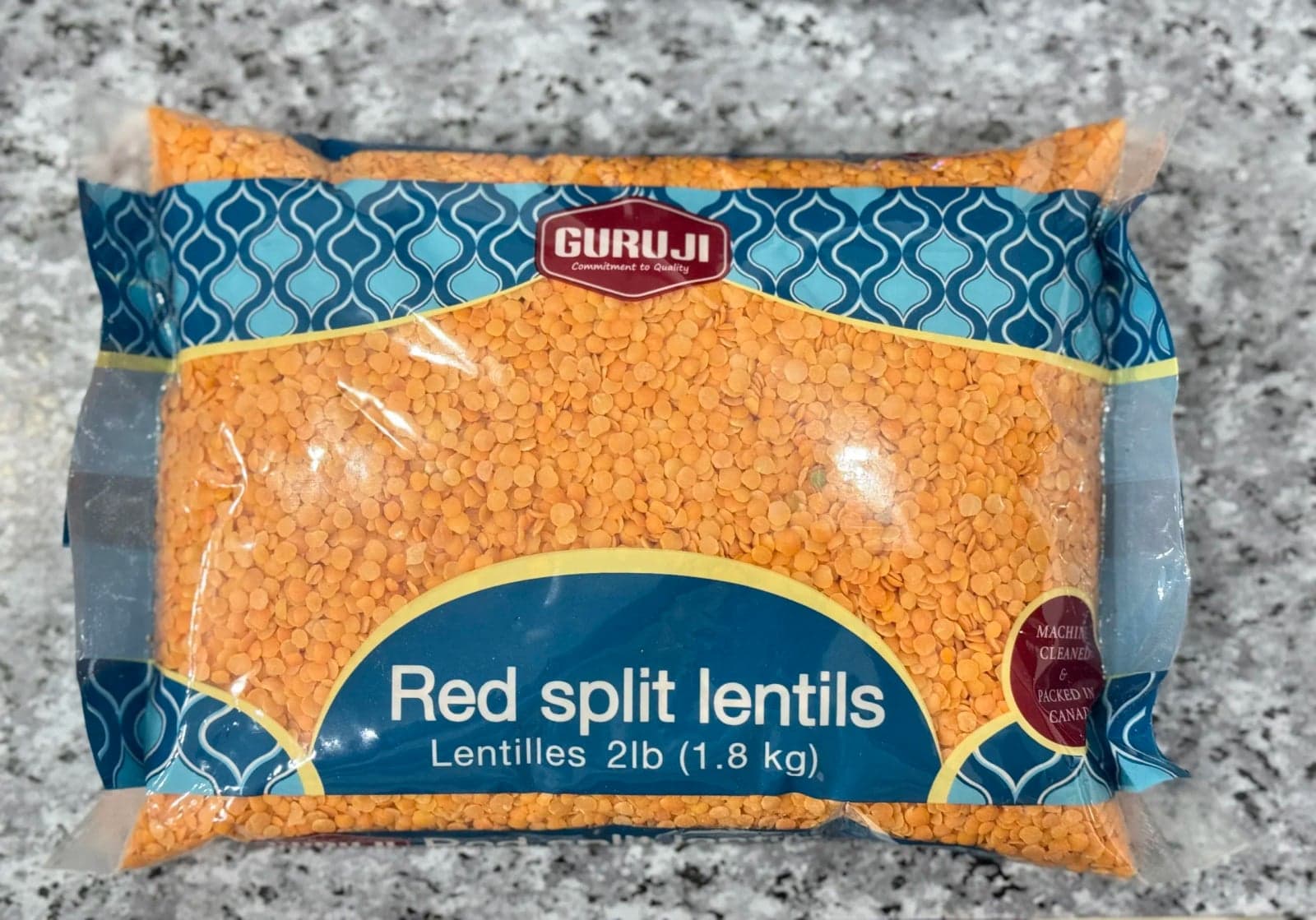 Red Split Lentils (Raato Daal)- 2 lbs