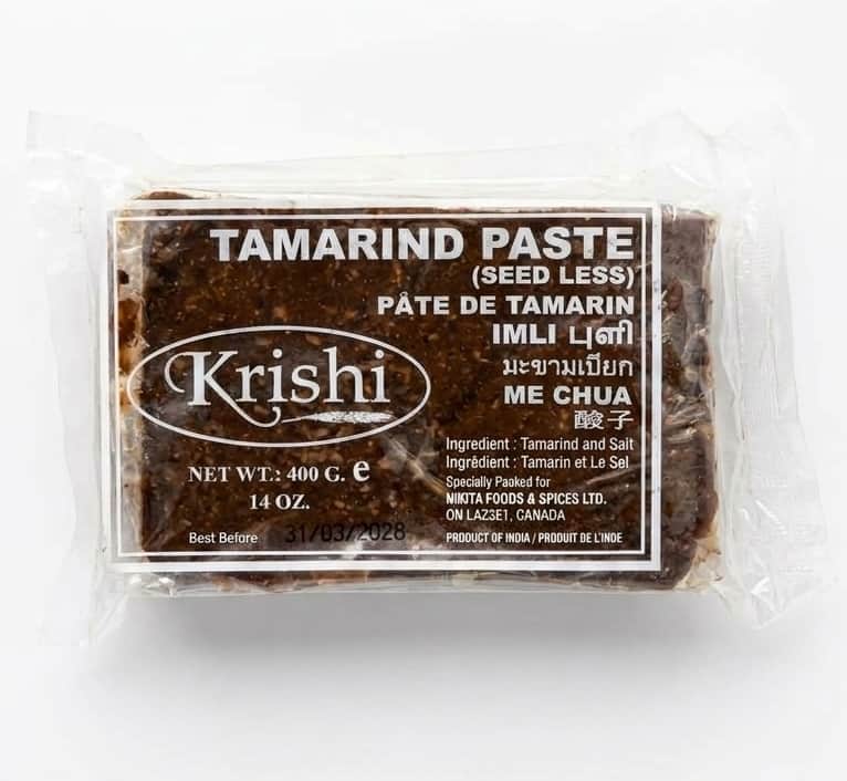 Krishi Tamarind Paste (Imli, Seedless) - 400g