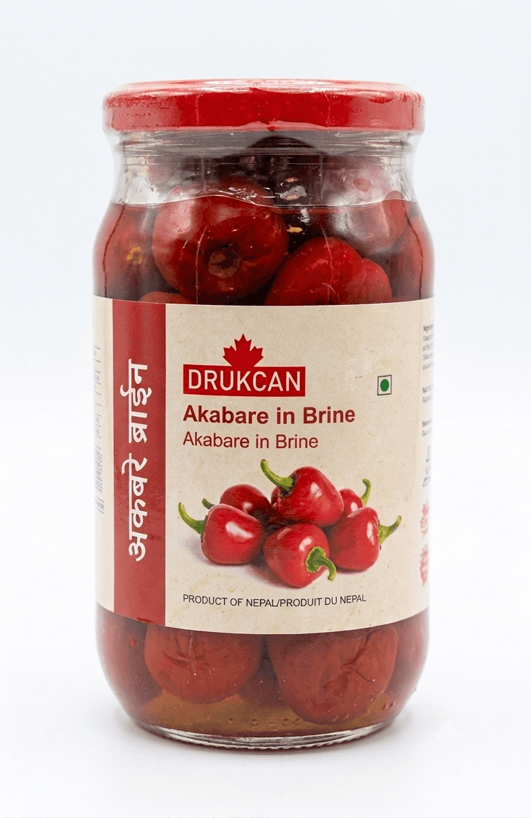 DRUKCAN Akabare in Brine - 320g