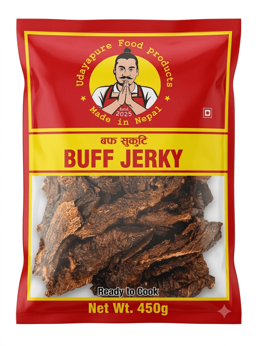 Udayapure Buff Sukuti - 450g