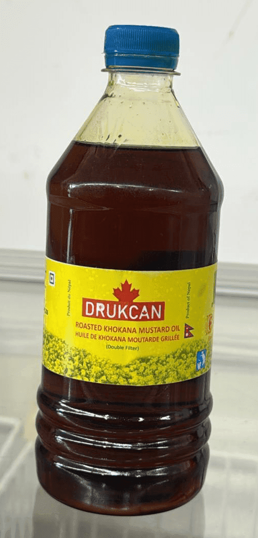 DRUKCAN Roasted Khokana Mustard Oil - 500ml