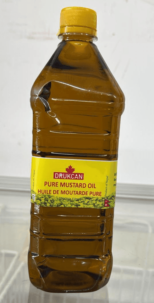 DRUKCAN Pure Mustard Oil - 1000ml