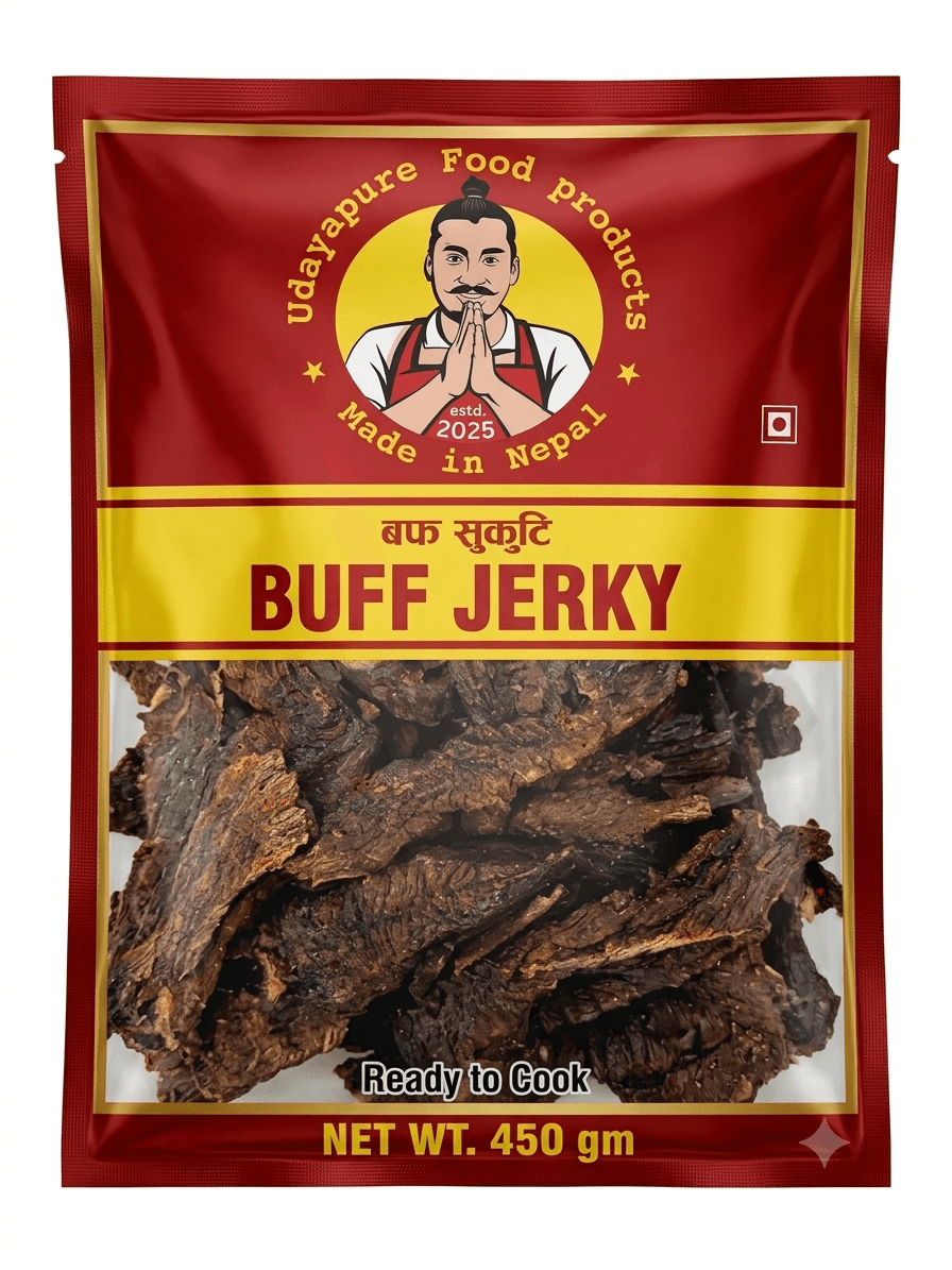 Udayapure Buff Sukuti - 450g
