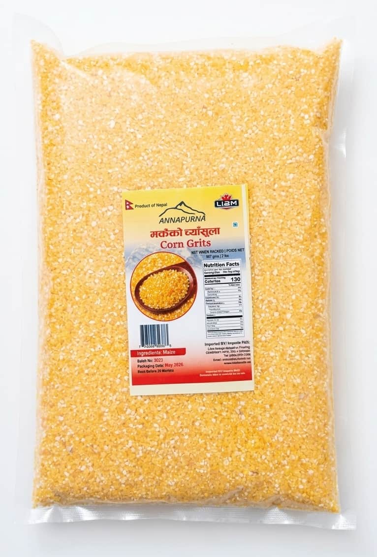 Corn Grits (Makai ko Chyakhla) - 908g