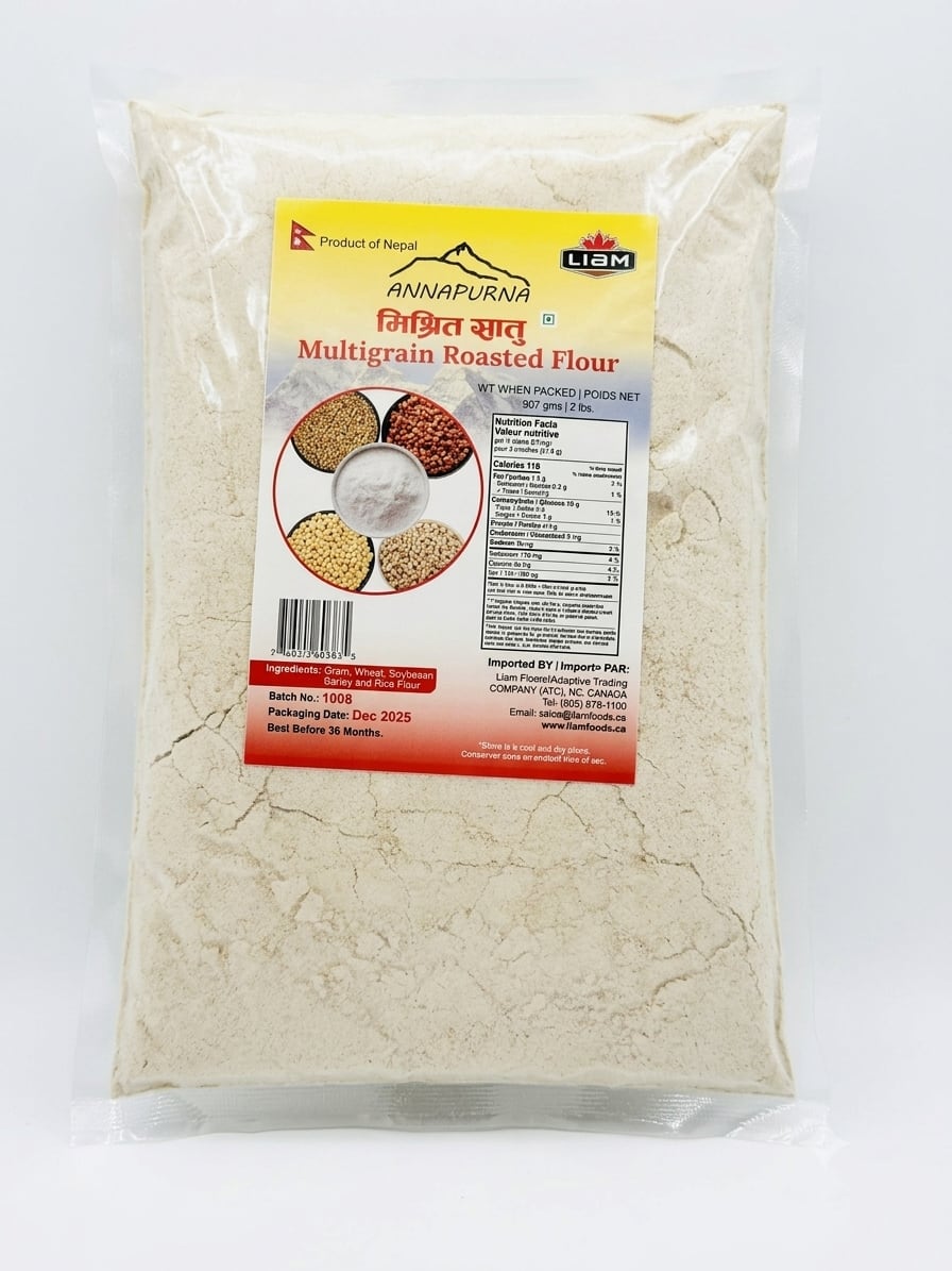 Annapurna Multigrains Roasted Flour (Mix Saatu) - 2lbs