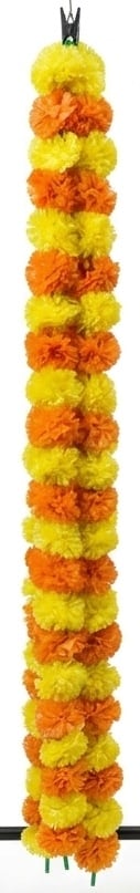 Artificial Flower Decoration (Marigold Sayapatri Flower)