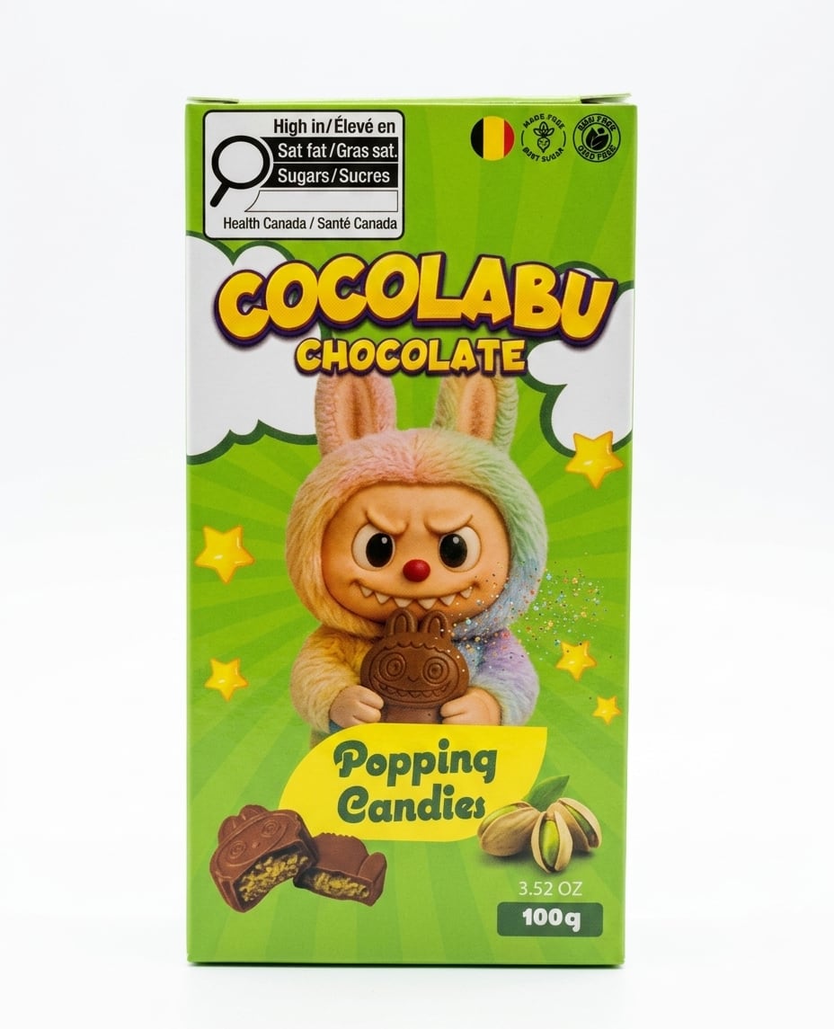 Cocolabu Popping Chocolate - 100g