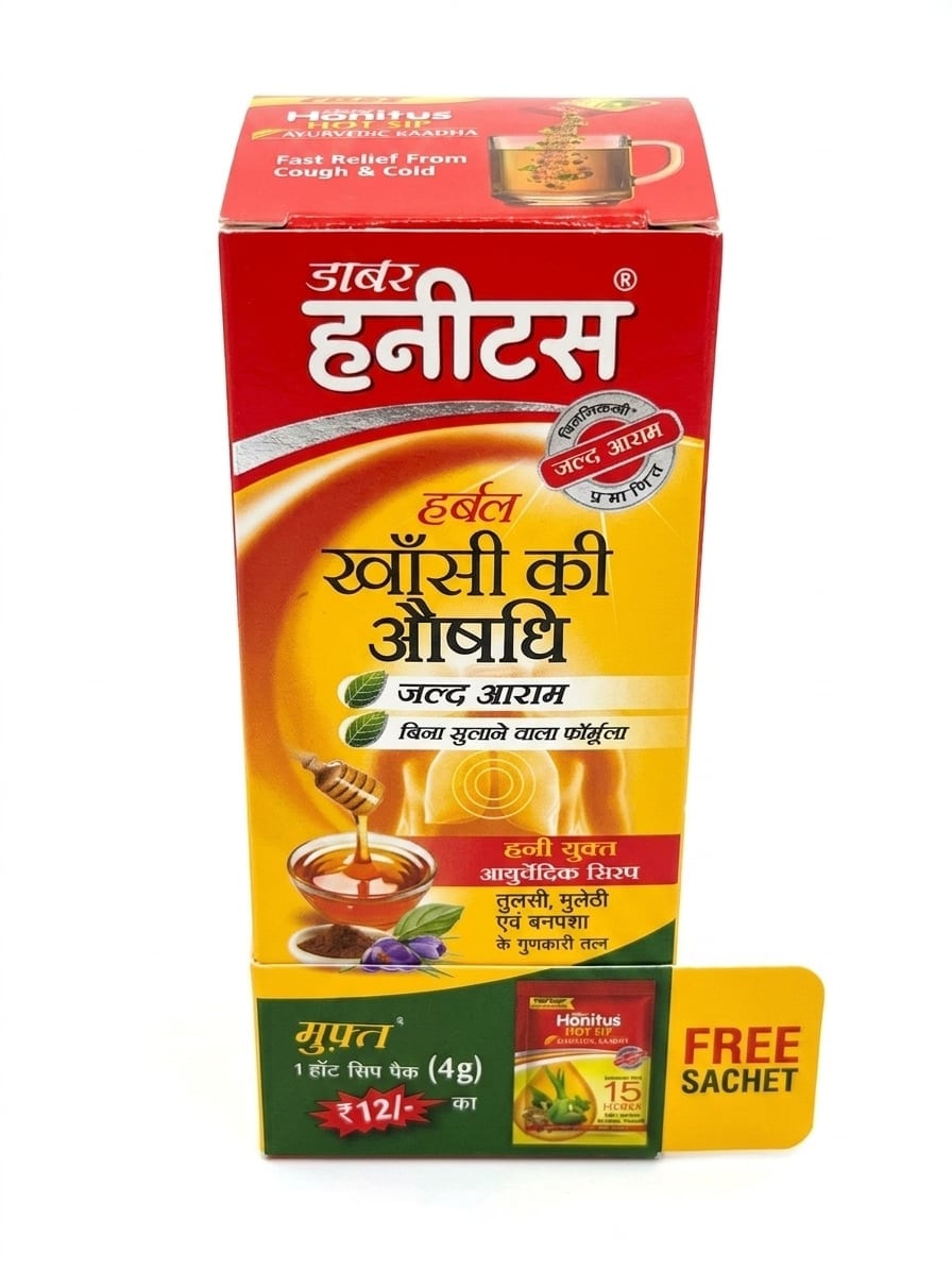 Dabur Honitus Herbal Cough Remedy