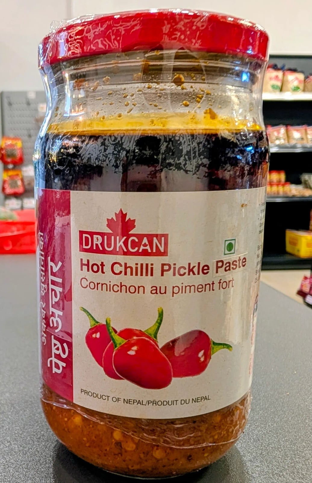 DRUKCAN Hot Chilli Akabare Paste - 350g