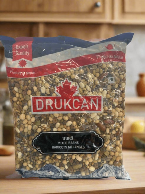 DRUKCAN Mixed Beans (Kwati) - 908g