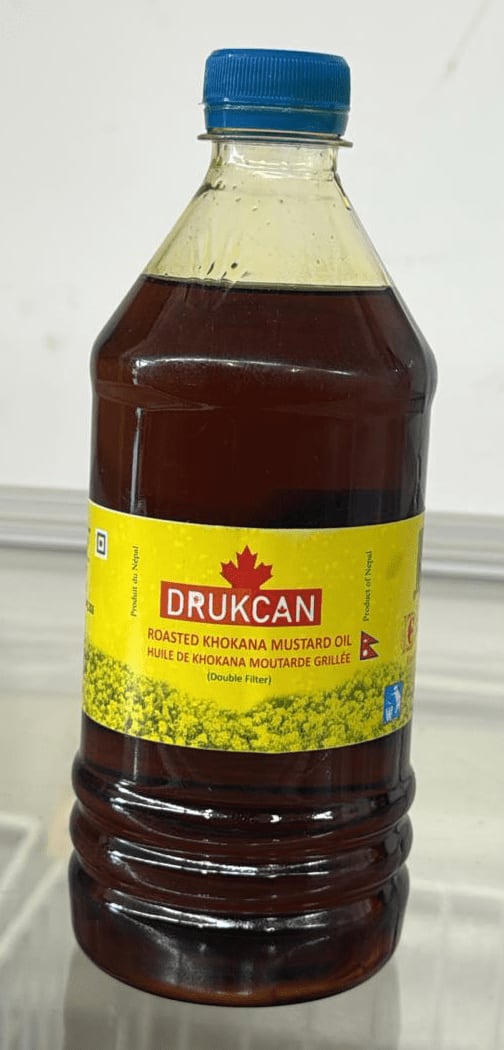 DRUKCAN Roasted Khokana Mustard Oil - 500ml