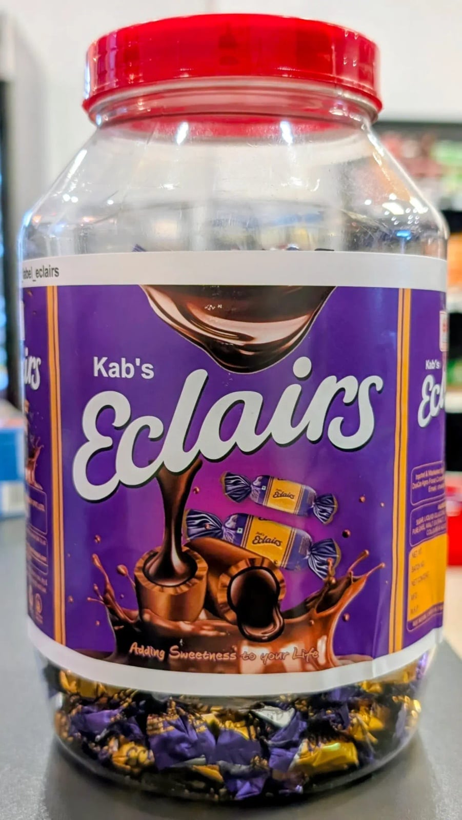 Eclairs Toffee - Jar of 100