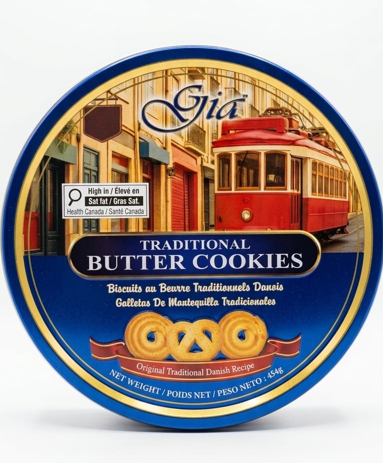Gia Traditional Butter Cookies - 454g