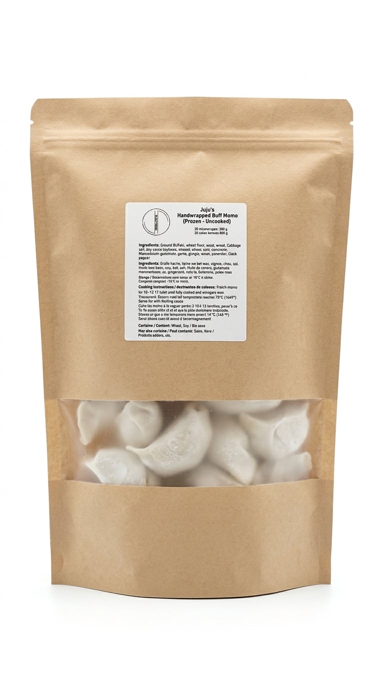 Juju's Foods Buff MoMo - 20 pcs