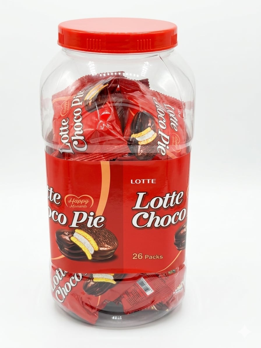 Lotte Choco Pie - Jar of 26