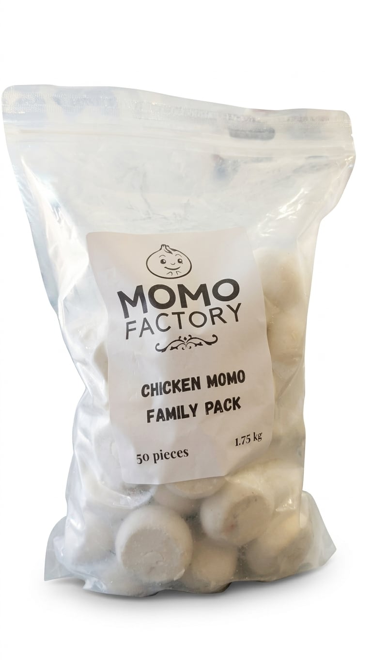 MoMo Factory Chicken MoMo Family Pack - 50 pcs