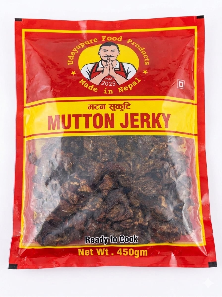 Mutton Jerky (Khasi ko Sukuti) - 450g