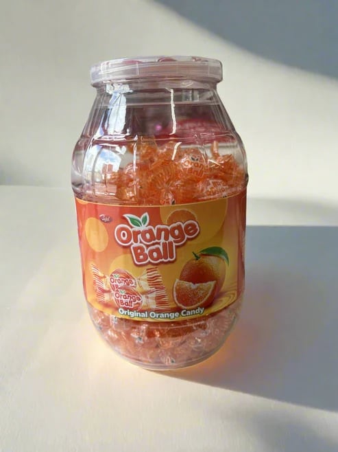 Orange Ball - Jar of 150
