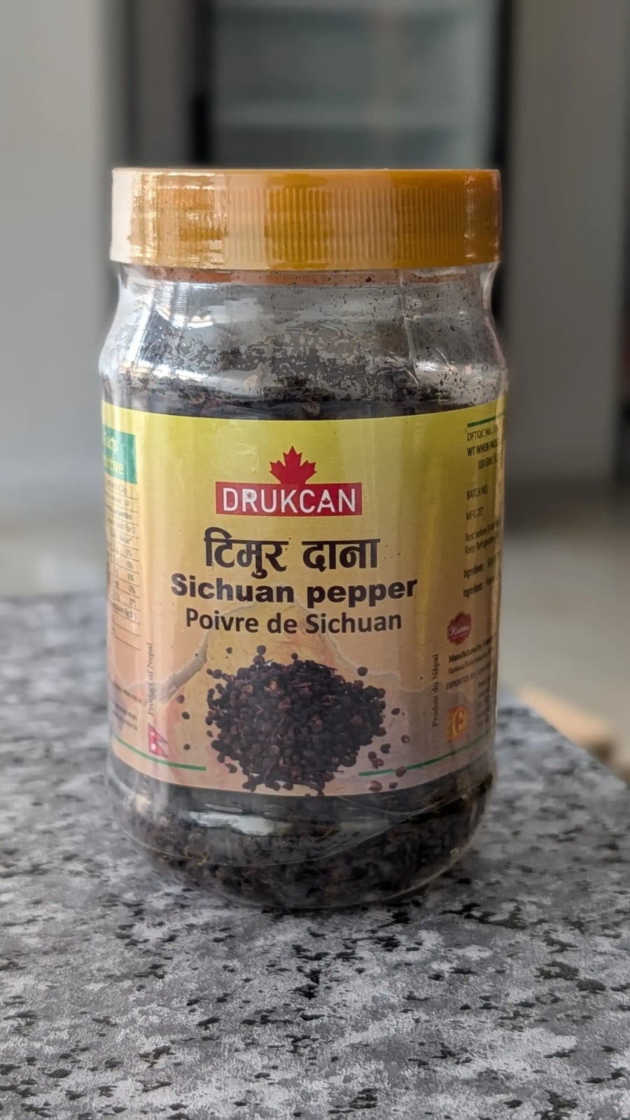 Sichuan Pepper (Timur Dana) - 100g