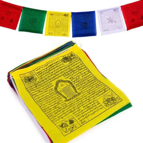 Tibetan Buddhist Prayer Flags