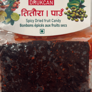 DRUKCAN Dried Fruit Candy (Paun/Titaura) - 70gm
