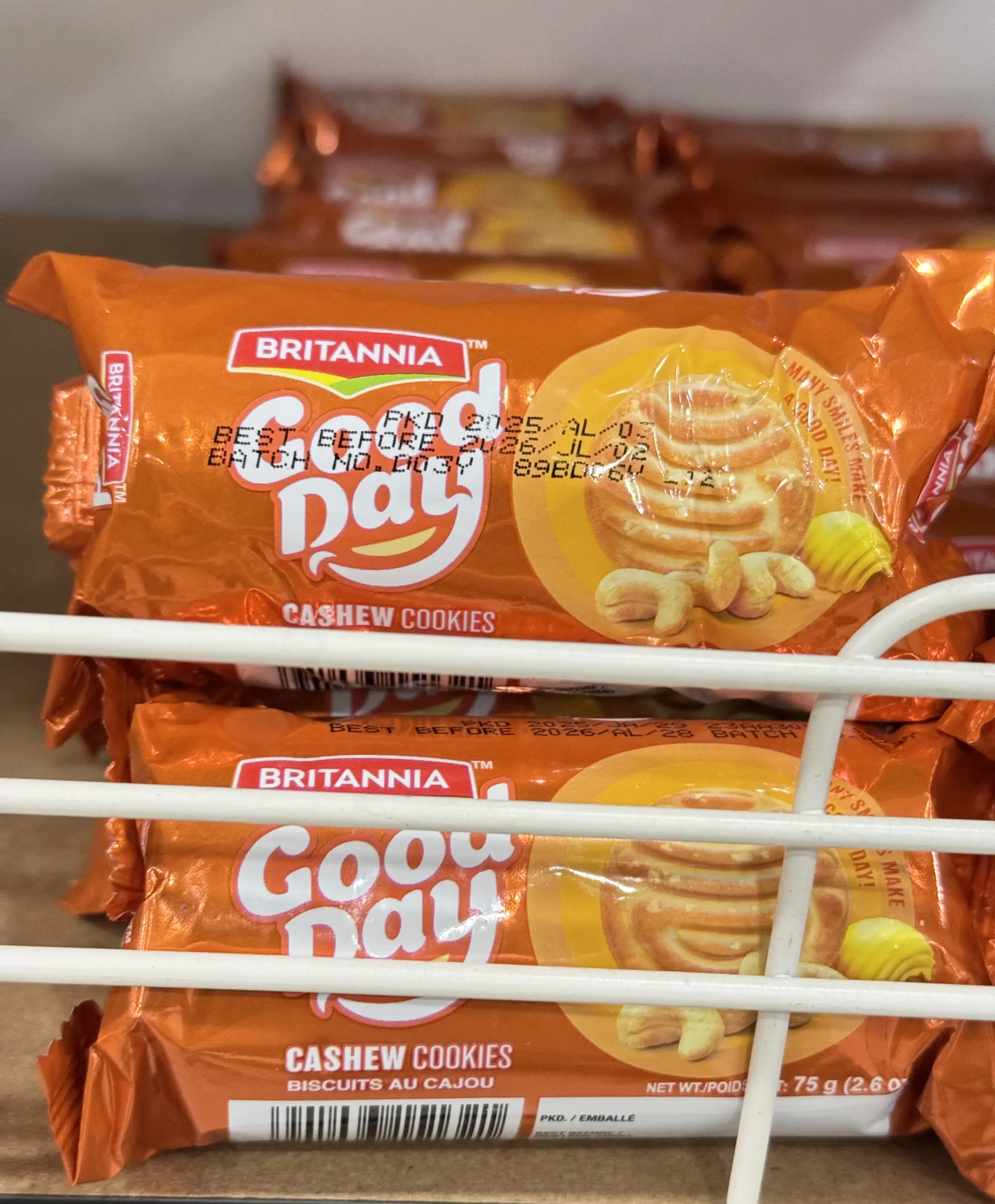 Britannia Goodday Cashew Cookies