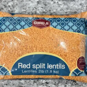 Red Split Lentils (Raato Daal)- 2 lbs