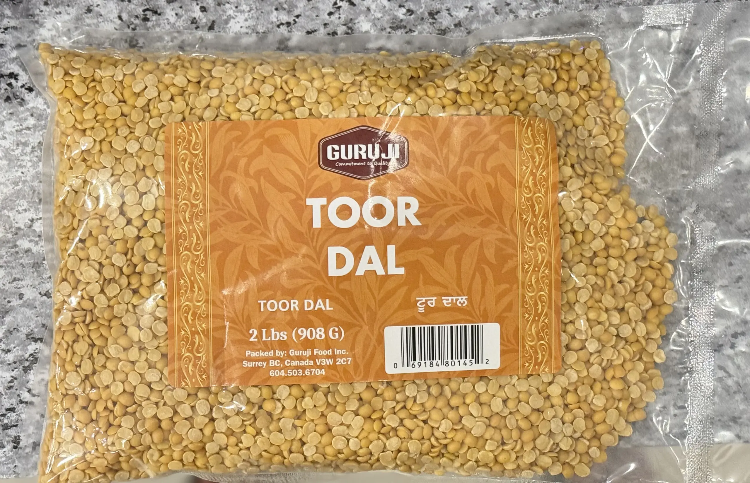 Arhar Daal (Toor Daal) – 2 lbs