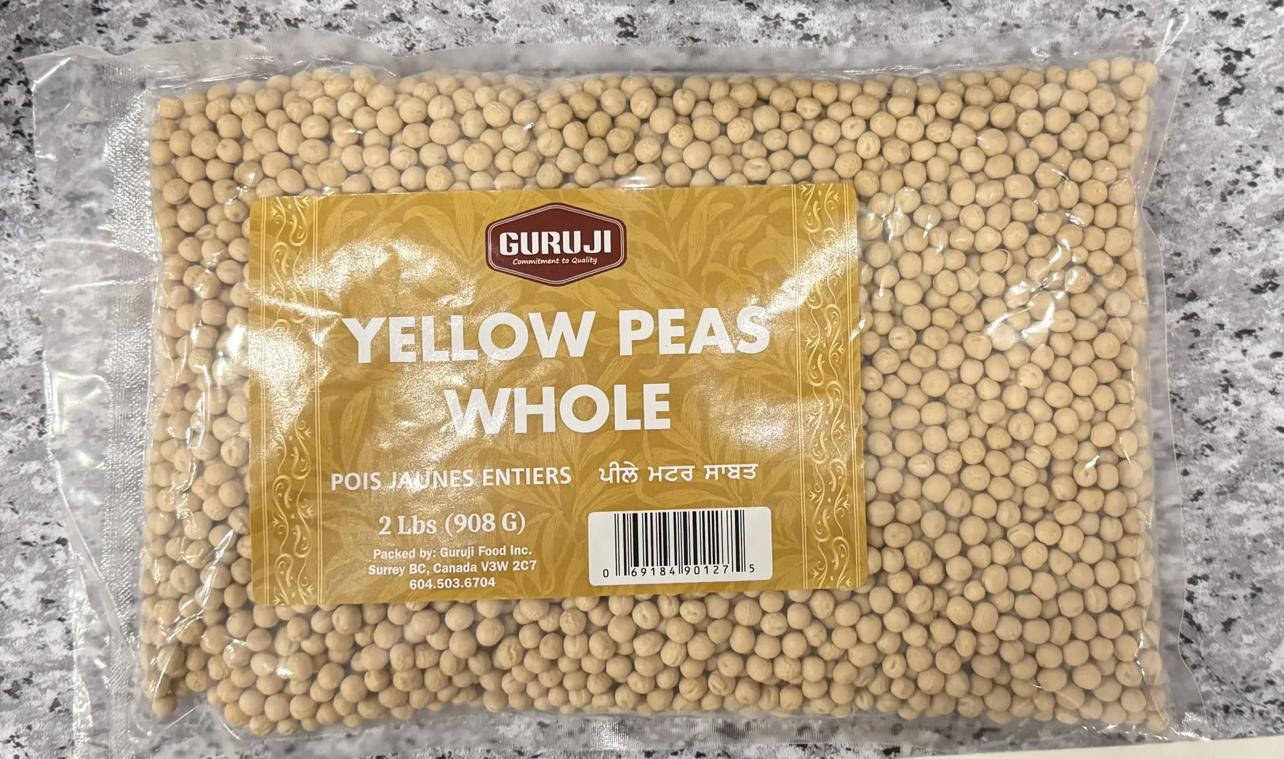 Yellow Peas – 2 lbs