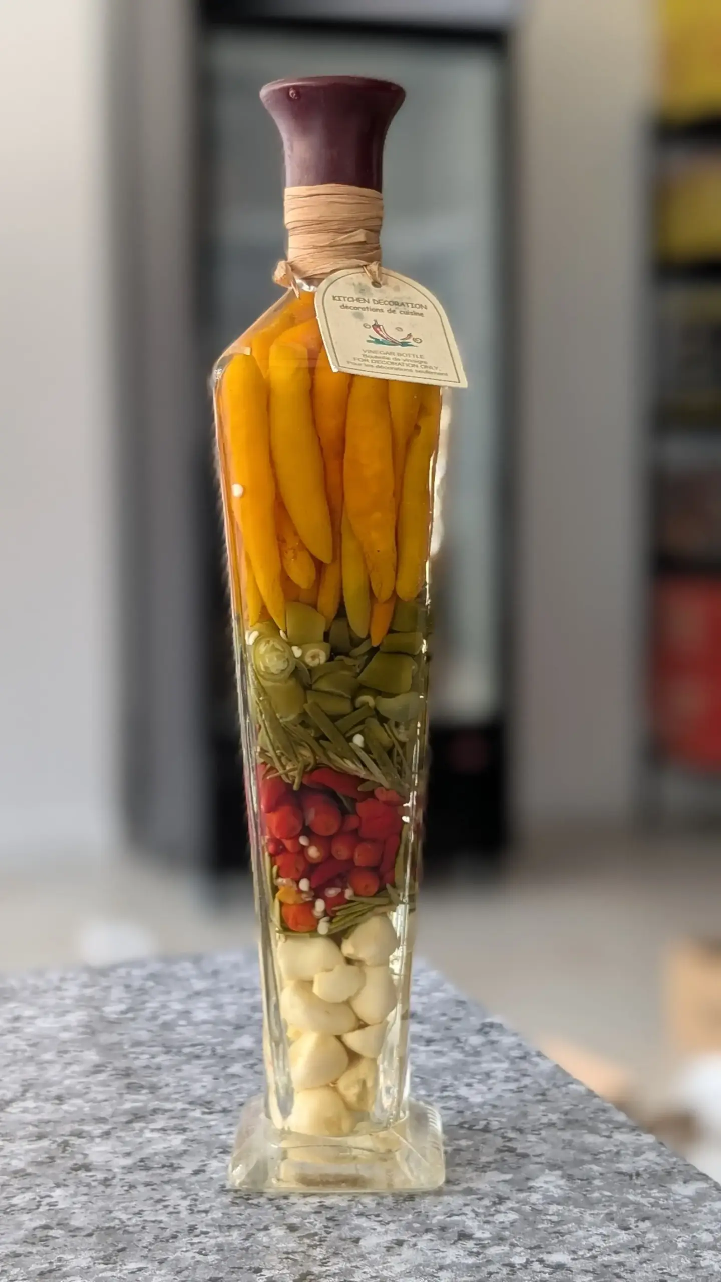 Kitchen Decoration (in Vinegar)