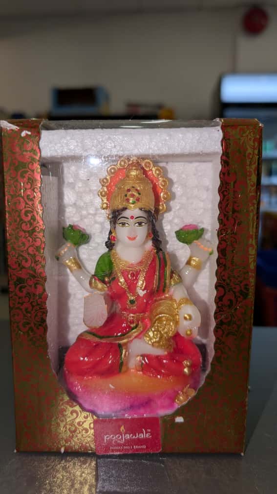 Goddess Laxmi Marble Statue