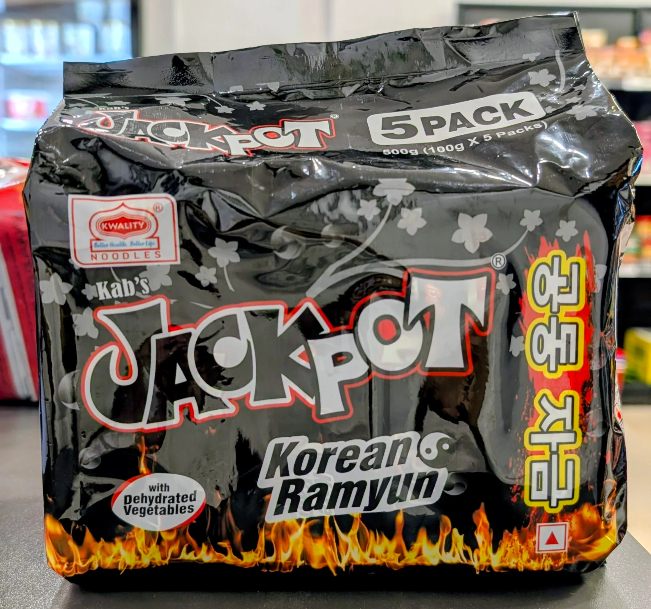 Jackpot Korean Ramyun Noodles – 100g (Pack of 5)