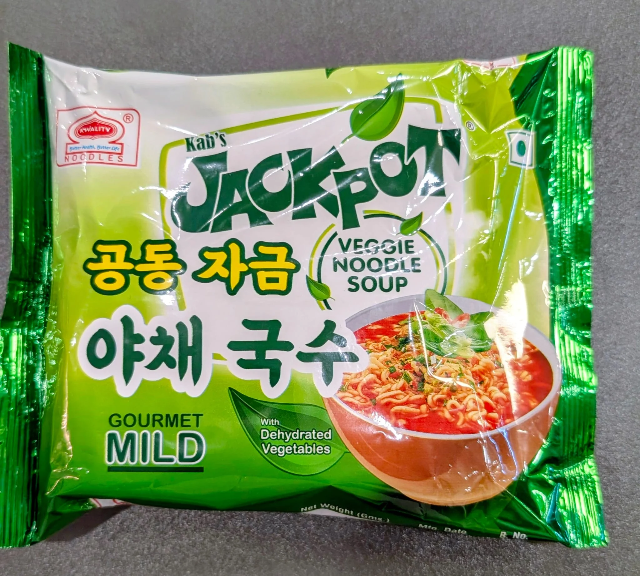 Jackpot Veggie Noodle Soup – 100g