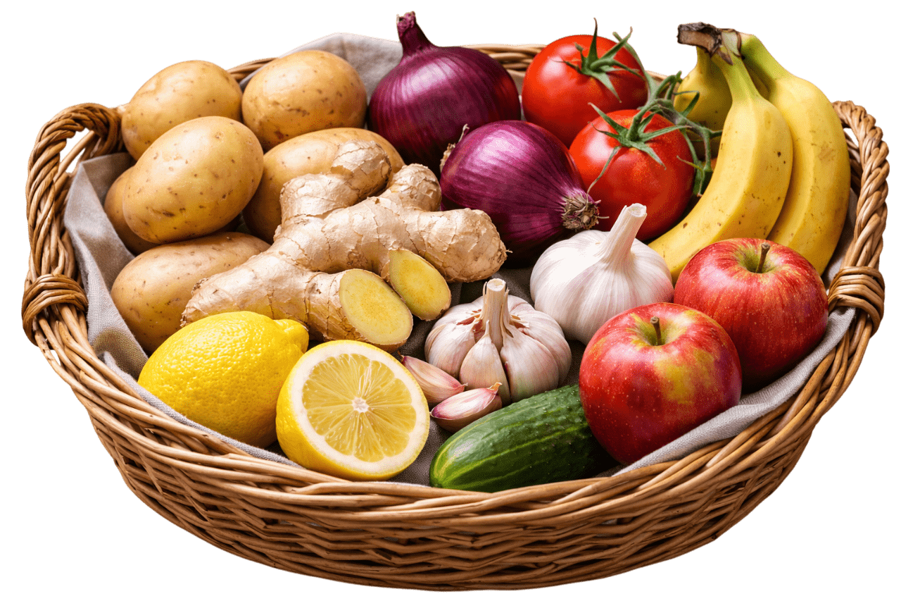 Every Day Essentials Veggies + Fruits + Weekly Specials