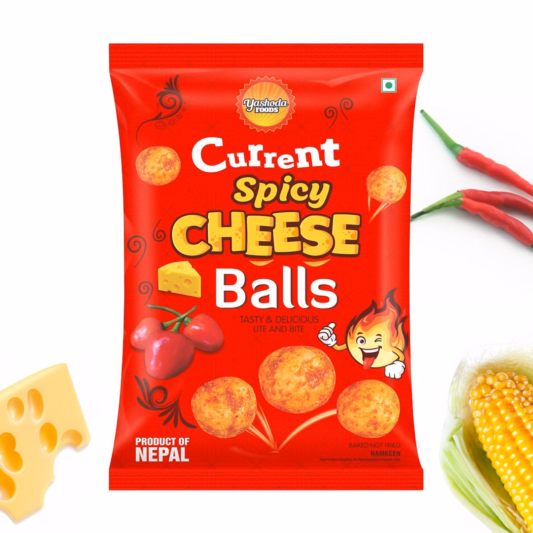 Current Spicy Cheese Balls – 60g